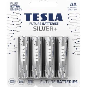 Tesla Batteries AA Αλκαλικές Silver 4pcs 1,5V