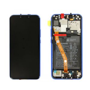Γνήσια Οθόνη & Μπαταρία Huawei P Smart Plus Μωβ (02352BUH)