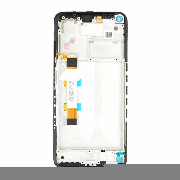 Γνήσια Οθόνη LCD και Μηχανισμός Αφής Xiaomi Redmi Note 9T Μαύρη Με Frame 5600030J2200