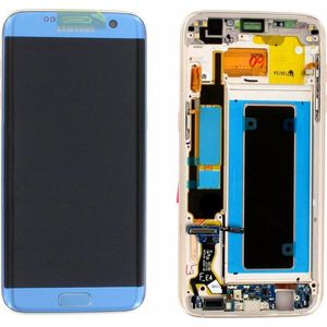 Γνήσια οθόνη Samsung S7 G935 Edge GH97-18533G Μπλε