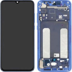 Γνήσια Οθόνη LCD με Μηχανισμό Αφής και Πλαίσιο Xiaomi Mi 9 Lite 5600040F3B00 - Χρώμα: Μπλε